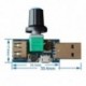 USB ventilátor sebességszabályozó szélsebesség légmennyiségszabályozó hőleadás elnémítása többlépcsős irodai