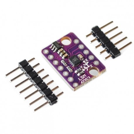 GY-LSM6DS3 modul 6 szabadságfokú kitörés IIC / SPI átvitel