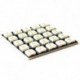 WS2812B 5 * 5-jegyű 5050 RGB LED-es színes illesztőprogram, 25-jegyű színes fényfejlesztő tábla