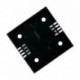 WS2812B 5 * 5-jegyű 5050 RGB LED-es színes illesztőprogram, 25-jegyű színes fényfejlesztő tábla