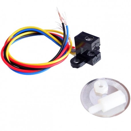 Fotoelektromos jeladó / sebességérzékelő kódoló Intelligens autó CBDE autómodell