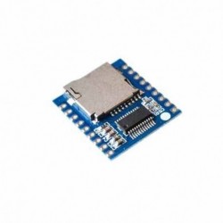 Soros port vezérlő hangmodul MCU IO vezérlés SD / TF kártya MP3 lejátszó kártya XY-V17B