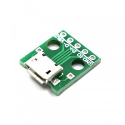 MICRO USB to Dip hüvely B típusú mikrofon 5p tapasz az in-line adapterlap hegesztett anyához