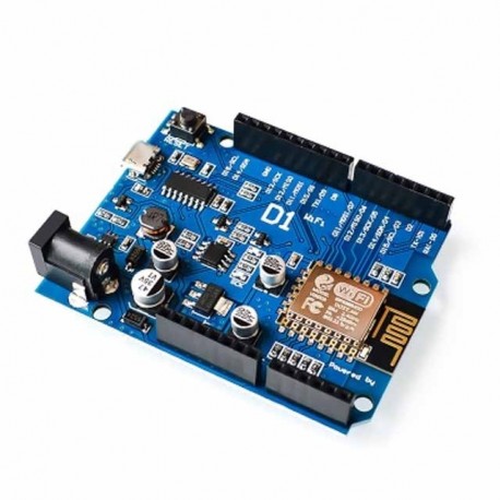 A WeMos D1 WiFi UNO ESP8266 fejlesztői tábla közvetlenül használja az IDE-t