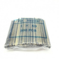 2,54 mm-es tűsor egyetlen tűsor 1 * 40PIN 200 csík / csomag 1 csomag 13,8 jüan