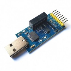 A5 - Mini FT232 leválasztó soros port modul USB - TTL USB - soros port mágneses szigetelés FT232RL fotoelektromos