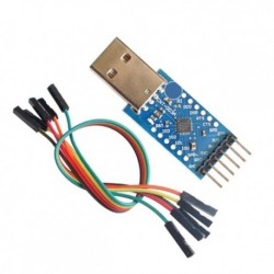 CP2104 modul USB - TTL USB - soros port modul UART STC letöltő villogó vonal
