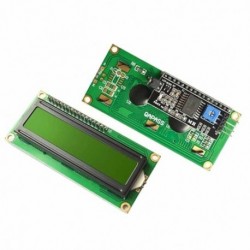 1602A sárga-zöld képernyő IIC / I2C szintű átalakító modul