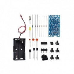 FM FM rádiókészlet 76 ~ 108MHZ edzéskészlet DIY készlet