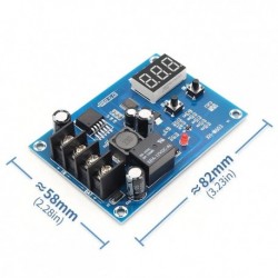 XH-M603 akkumulátor lítium akkumulátor vezérlő modul akkumulátor töltésvezérlő kapcsoló 12-24V