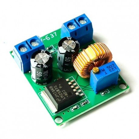 DC állítható erősítő modul LM2587 nagy teljesítményű, fokozottan szabályozott tápegység 3V5V12V - 19V24V30V36V