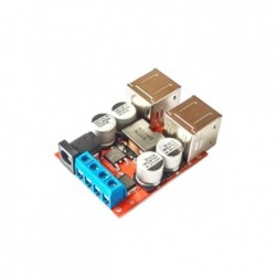 8V35V - 5V 8A tápfeszültség-csökkentő modul 4 portos USB kimenet mobiltelefon autós töltő