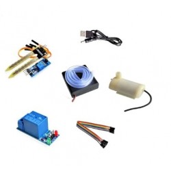 Automatikus öntözővízszivattyú automatikus öntöző modul DIY készlet talajnedvesség-érzékelő automatikus