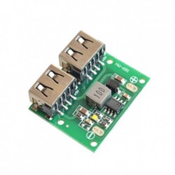 12V / 24V-5V kettős aljzatú 3A DC-DC autó töltőfeszültség-szabályozó HW-681 töltőmodul