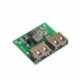 12V / 24V-5V kettős aljzatú 3A DC-DC autó töltőfeszültség-szabályozó HW-681 töltőmodul