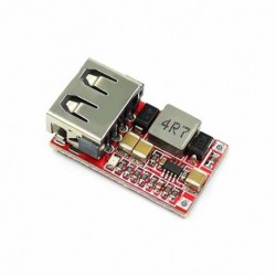 Hatékonyság: 97,5 DC-DC léptető modul 6-24V12V24V - 5V3A autós USB mobiltelefon töltő