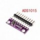 Lila GY-ADS1015 ultra-kicsi, 12 bites precíziós analóg-digitális átalakító ADC fejlesztőkártya modul