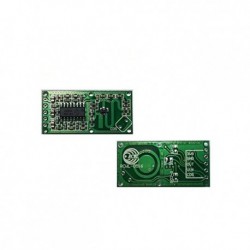 RCWL-0516 Mikrohullámú radar érzékelő kapcsoló modul Emberi test érzékelő modul Intelligens érzékelő érzékelő