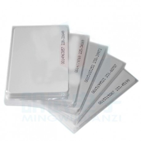 ID vékony kártya ID fehér hozzáférési jelenléti kártya gyártása ID kártya intelligens indukciós kártya