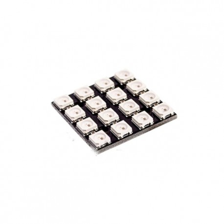 WS2812B-4 * 4 bites RGB LED teljes színű illesztőprogram 16 bites színes fényfejlesztő panel
