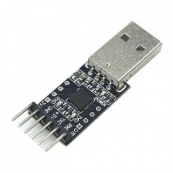 A5–6 tűs USB 2.0 - TTL UART modul soros átalakító CP2102 Cserélje ki a Ft232-et