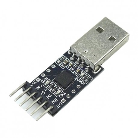 A5–6 tűs USB 2.0 - TTL UART modul soros átalakító CP2102 Cserélje ki a Ft232-et
