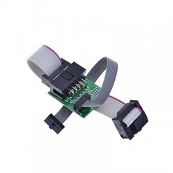 A18 - Letöltőkábel a Bluetooth 4.0 CC2540 zigbee CC2531 Sniffer USB programozó vezetékéhez Programozó csatlakozókártya