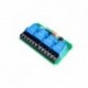 4 csatornás 5V relemodul magas és alacsony szintű intelligens otthoni PLC automatizálás vezérlés 30A