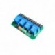 4 csatornás 5V relemodul magas és alacsony szintű intelligens otthoni PLC automatizálás vezérlés 30A