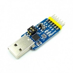 Hat az egyben multifunkcionális soros port modul CP2102 USB - TTL 485 232 kölcsönös átalakítás 3.3V / 5V kompatibilis