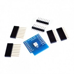 WS2812 RGB színes modul D1 mini WIFI bővítőtábla tanulótábla RGB illesztőprogram modulhoz