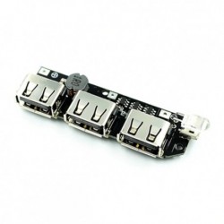 3USB mobil áramköri kártya 5V2.1A erősítő modul / barkácsáramkör áramkör / 18650 lítium akkumulátor