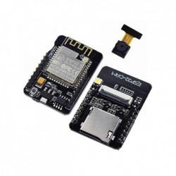 A18 - ESP32-CAM WiFi   Bluetooth modulhoz Kamera modul fejlesztő kártya ESP32 OV2640 2MP kamera modullal Arduino számára