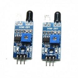 Állítható távolságú intelligens autó ütközésérzékelő Ir infravörös akadálymodul akadálykerülés érzékelő