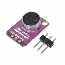 MAX4466 hangérzékelő modul mikrofon előerősítő mikrofon