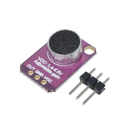 MAX4466 hangérzékelő modul mikrofon előerősítő mikrofon
