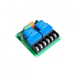 2 csatornás 30A magas és alacsony relé modul 5V intelligens ház PLC automatizálás vezérlés