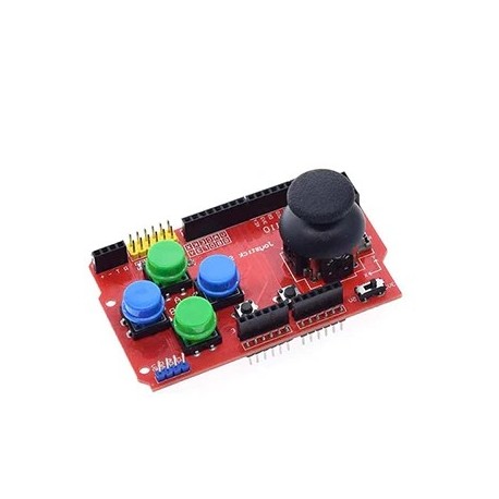 A18 - Joystick pajzs az Arduino bővítőkártya analóg billentyűzetéhez és egér funkciójához