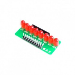 8 csatornás vízi lámpa sátor LED egy chipes mikrokomputer modul intelligens autó kiegészítők