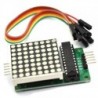 Késztermék MAX7219 pontmátrix modul vezérlő modul egy chipes mikrokomputer kijelző modul