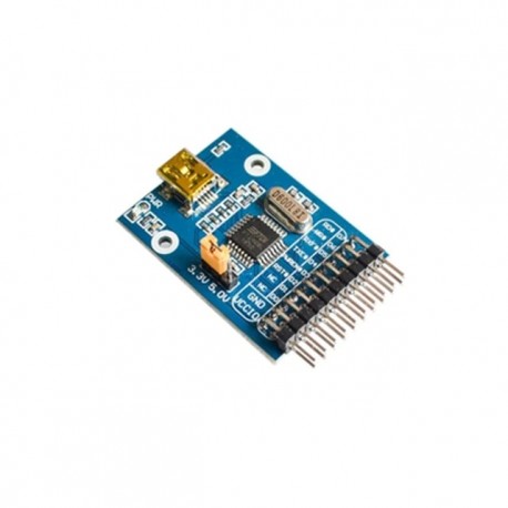 FT245 modul FT245BL USB - FIFO modul Kommunikációs modul Fejlesztő kártya MINI
