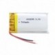 5db - 602035 3,7 V 500 mAh lítium polimer akkumulátor MP3 MP4 MP5 DVR GPS bluetooth fejhallgató autós tachográf Li-po