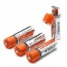Forró eladó kiváló minőségű 4db SORBO 1.5V 1200mAh USB újratölthető 1 órás gyorstöltés AA Li-po akkumulátor