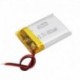 1 DB - 602535 3,7 V 600 mAh újratölthető lítium polimer Li-polimer akkumulátor MP3 MP4 autós DVR GPS játékokhoz