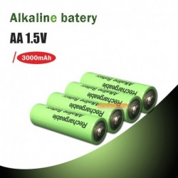 20db - 4-20db AA 3000mah alkáli újratölthető akkumulátor AA 1,5V 3000mah akkumulátor játékokhoz távirányító lámpa