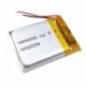 100PCS - 3.7V 500mAh 602530 lítium polimer újratölthető akkumulátor MP3 MP4 GPS játékolvasó tollhoz Smart Watch