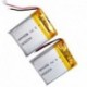 100PCS - 3.7V 500mAh 602530 lítium polimer újratölthető akkumulátor MP3 MP4 GPS játékolvasó tollhoz Smart Watch
