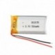 2db - 1 / 2db 3.7V 500mAh 802035 polimer lítium akkumulátor MP3 MP4 MP5 Bluetooth headset figyelő kaputelefonhoz Li-polimer