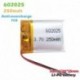 2db - 602025 3,7 V 250 mAh lítium akkumulátorok MP3 MP4 MP5 GPS PSP mobil bluetooth headset hangszóró Li-Po li ion
