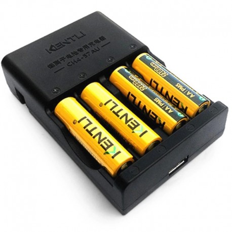 4db 1.5V AA 2400mWh mAh lítium lítium-ion akkumulátor   gyors AA AAA töltő